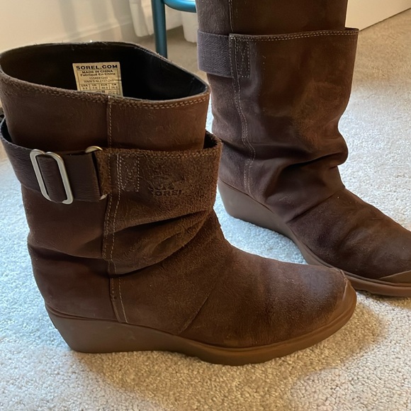 Sorel brown boots - Picture 1 of 6